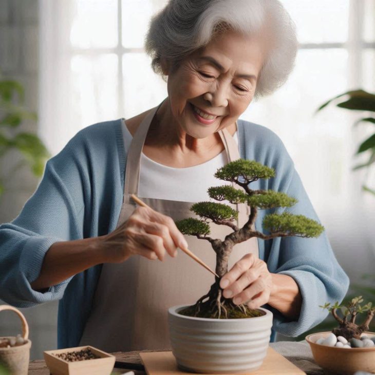 cara merawat bonsai untuk usia platinum