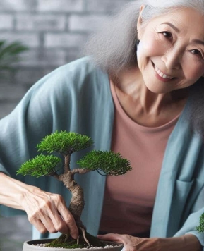 Bonsai untuk Platinum: Memelihara Miniatur Pohon, Melatih Kesabaran